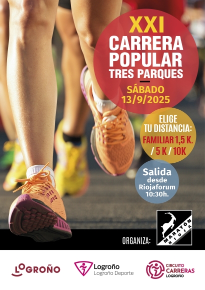 XXI Carrera Popular TRES PARQUES 2025